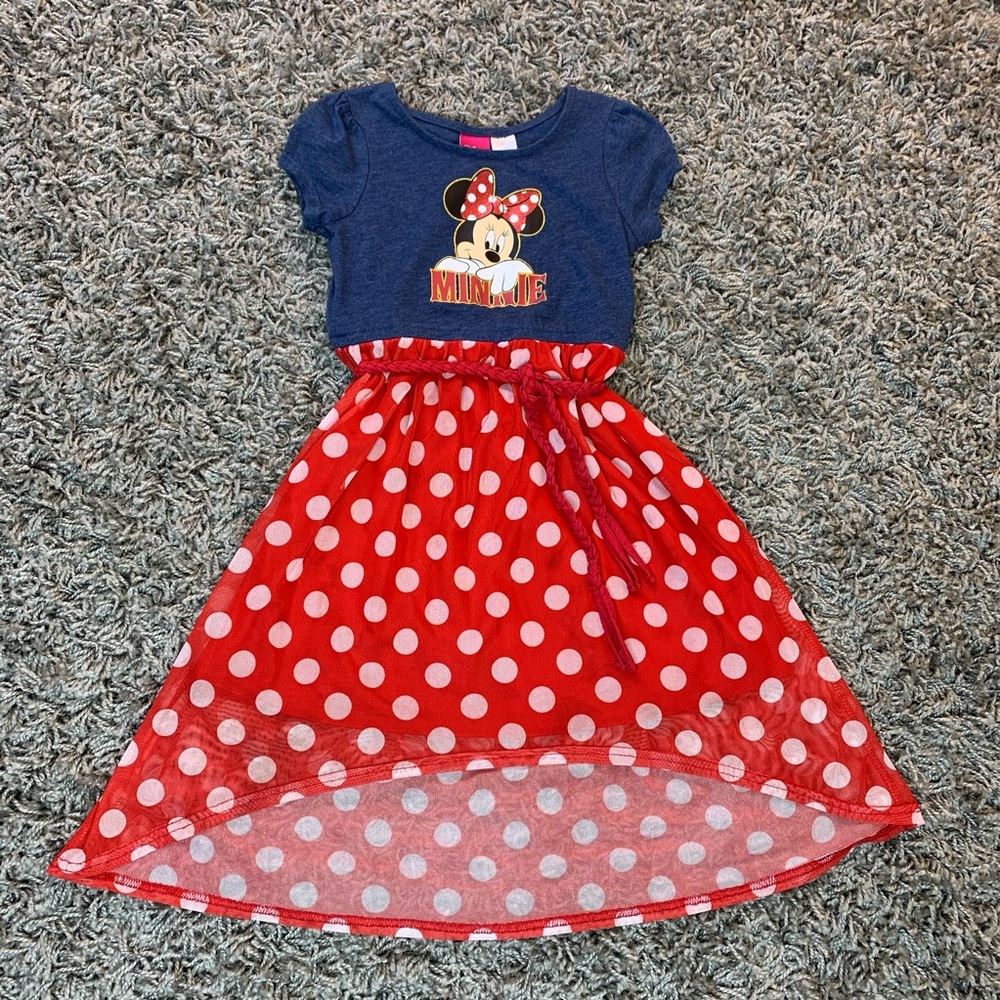 Disney mini mouse polka dot red dress #45